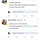 An example of “conversation starters”